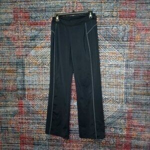 Athleta womens charcoal stow yoga pants Mx32 EUC